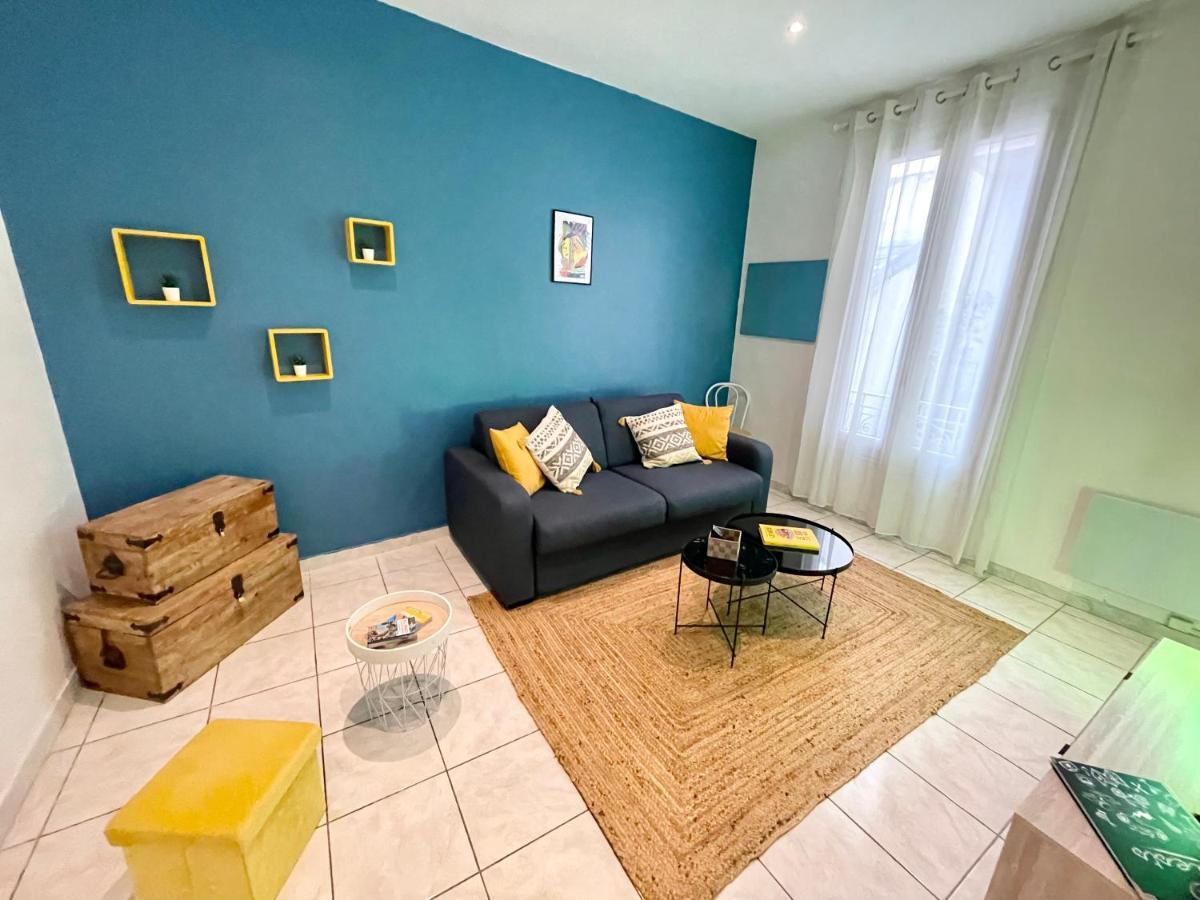 Joli appartement spacieux à 3 min à pied de la mer Nice Extérieur photo
