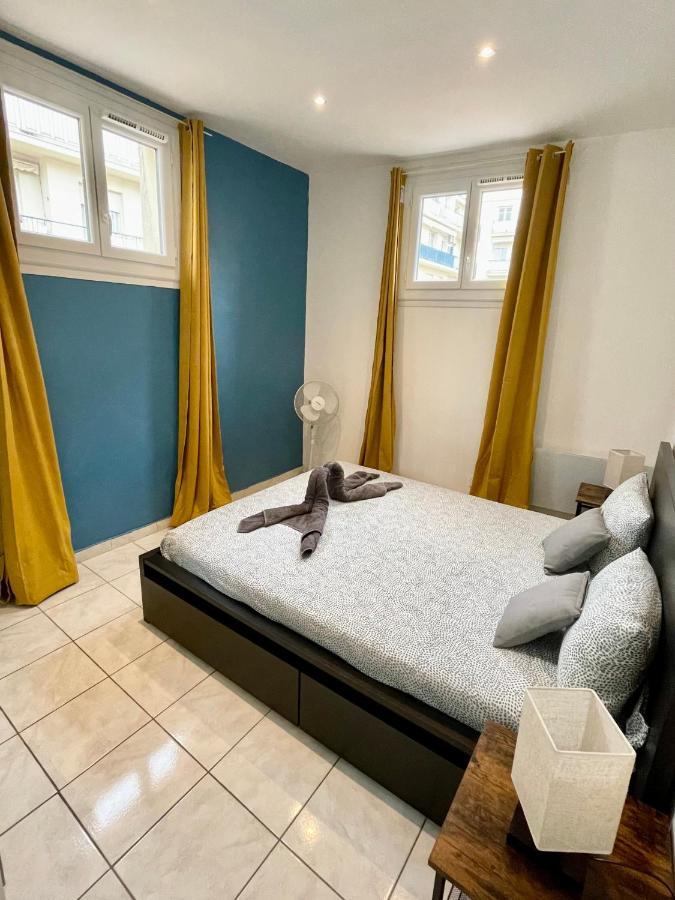Joli appartement spacieux à 3 min à pied de la mer Nice Extérieur photo